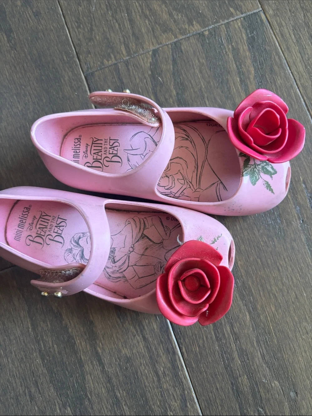 Mini Melissa beauty beast Girls' Mary Jane Shoes